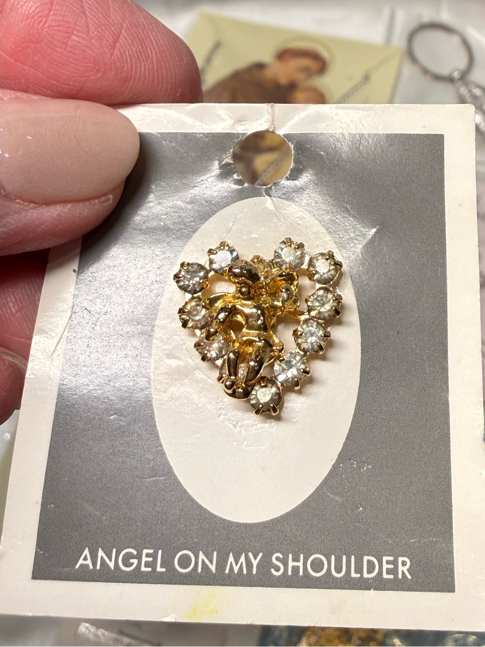 Religious Women’s Jewelry Angel Gold & Silver 14 Piece - Picture 7 of 8